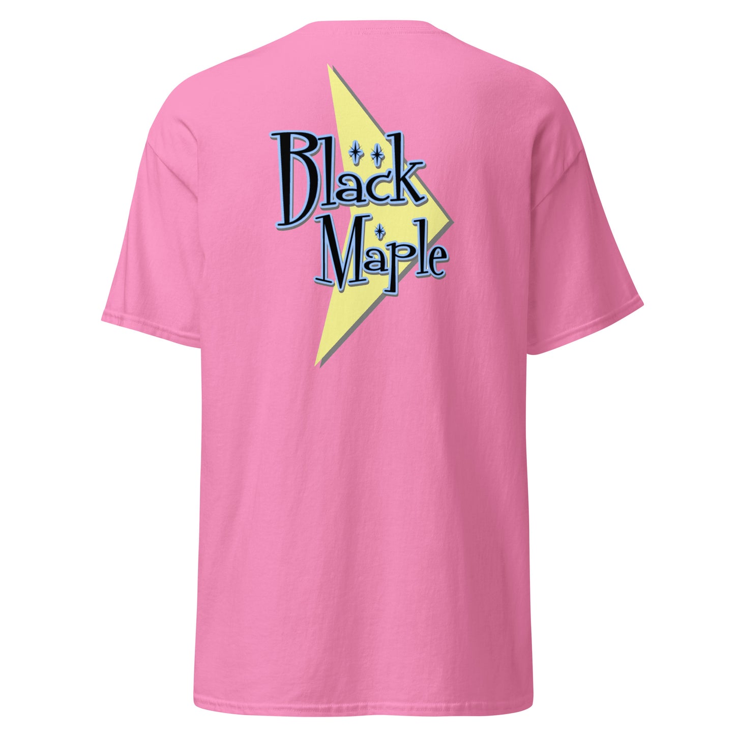 Black Maple - 50s USA Back Print Pink - T-Shirt