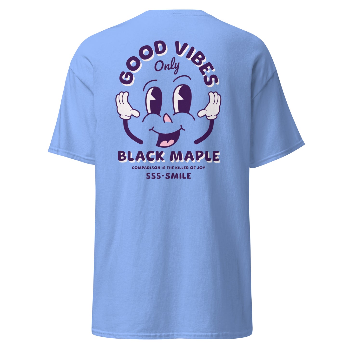 Black Maple - Good Vibes Back Print - T-Shirt