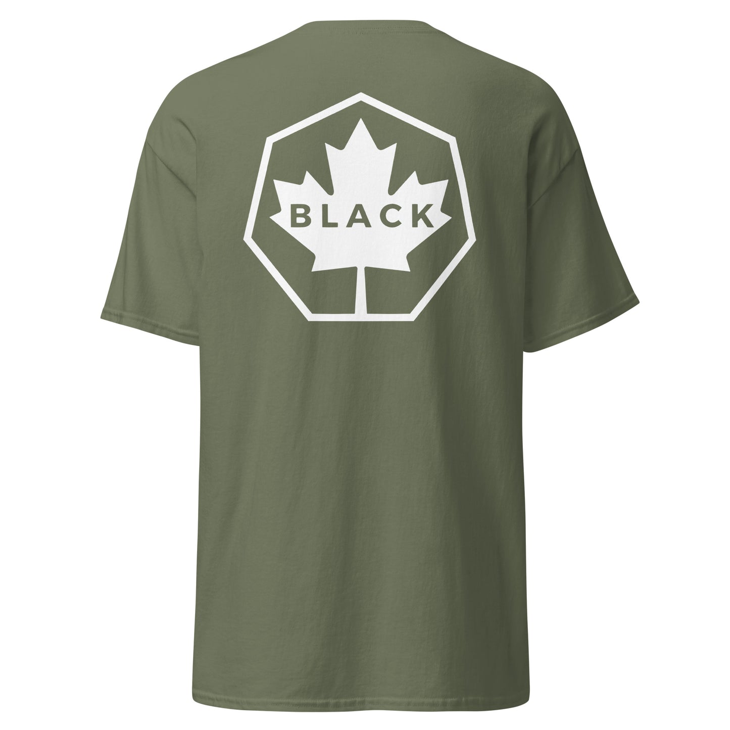 Black Maple - O.G White Logo - T-Shirt