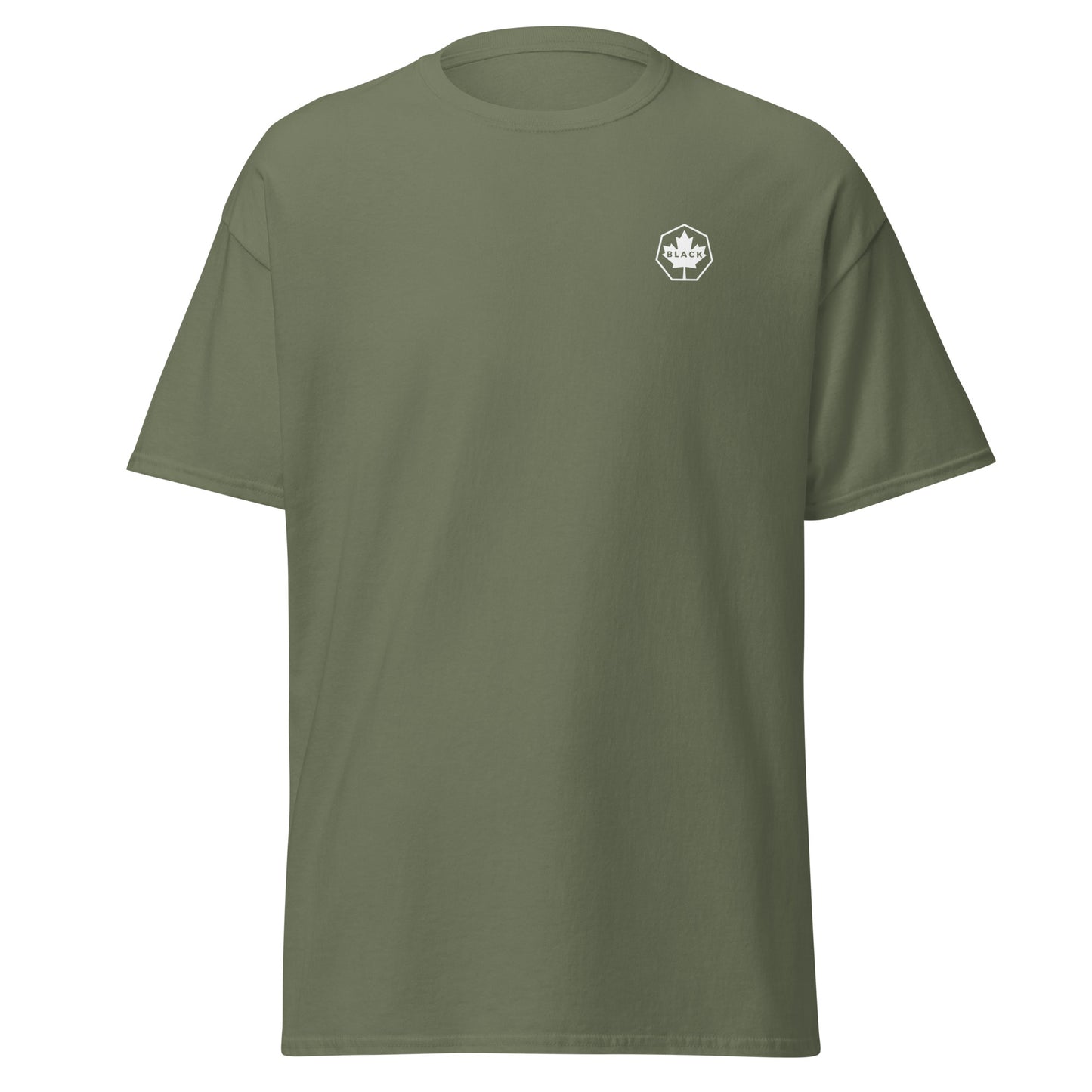Black Maple - O.G White Logo - T-Shirt