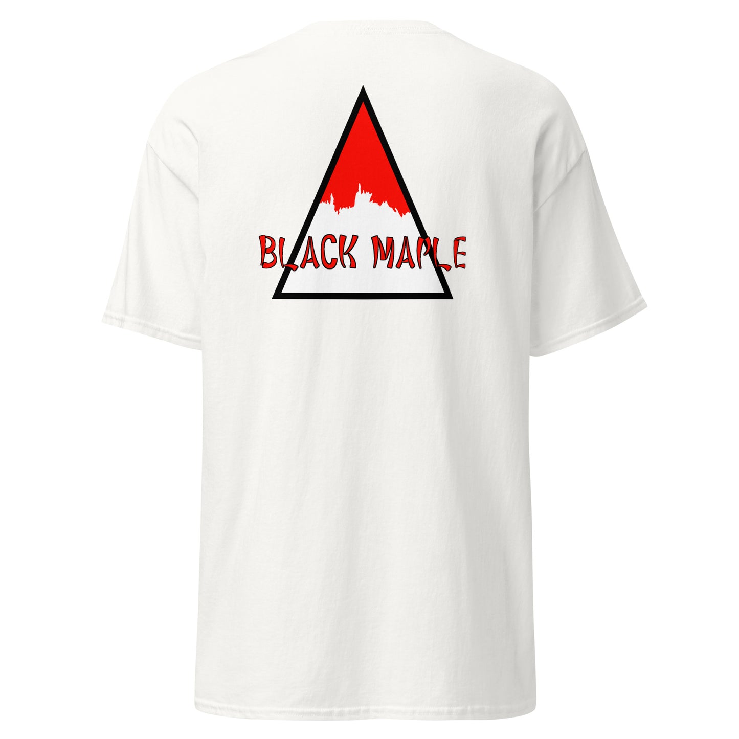 Black Maple - JPN 1 Back Print White - T-Shirt