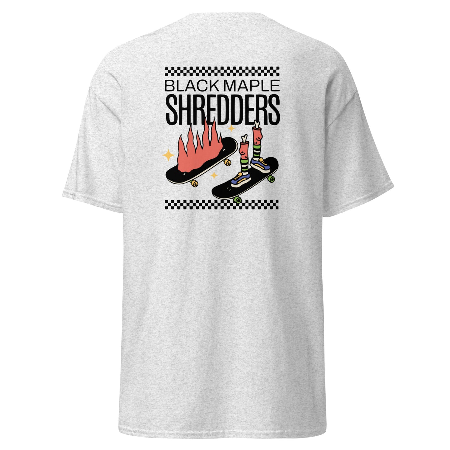 Black Maple - Bad Shredders Back Print - T-Shirt