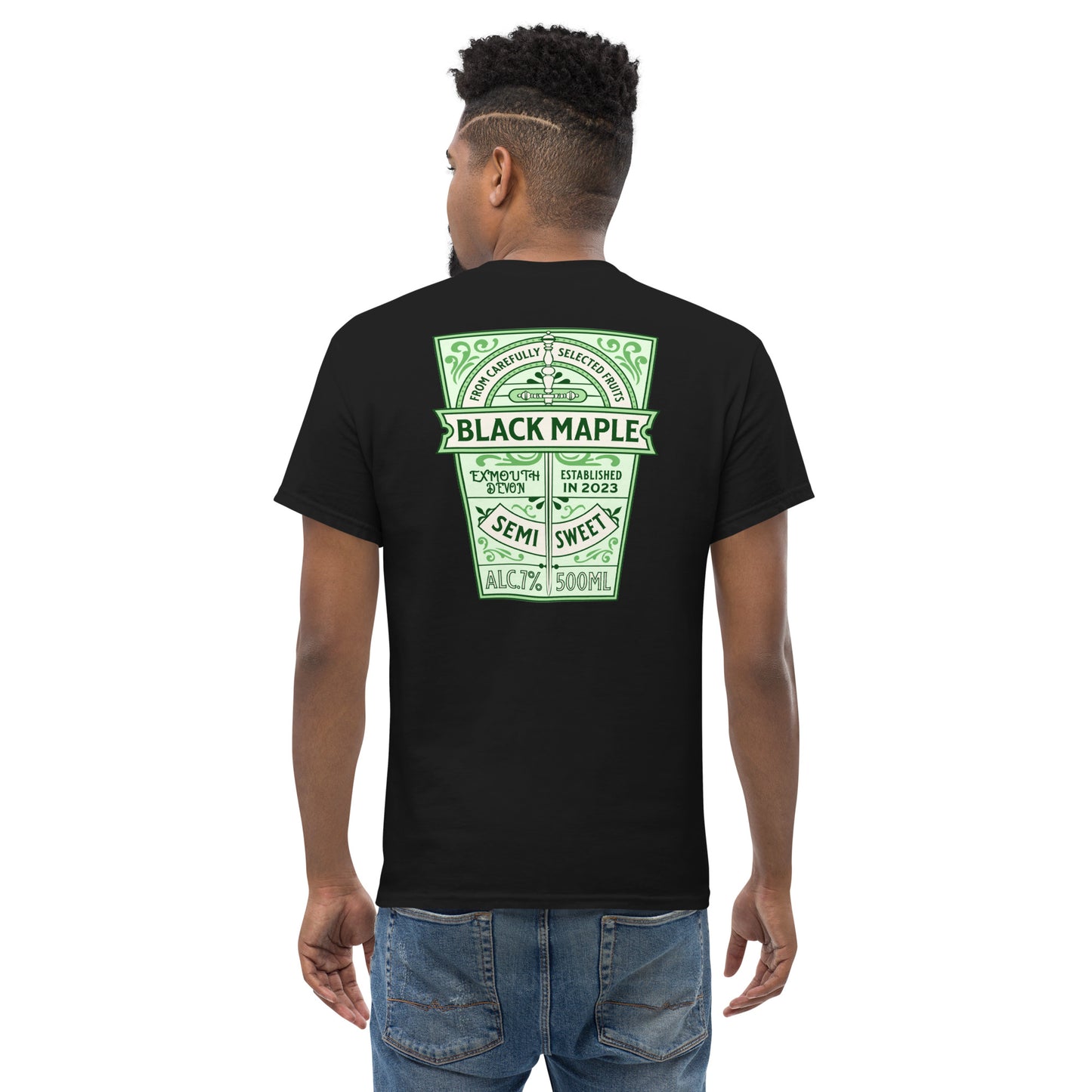 Black Maple - Dickins Cider Back Print - T-Shirt