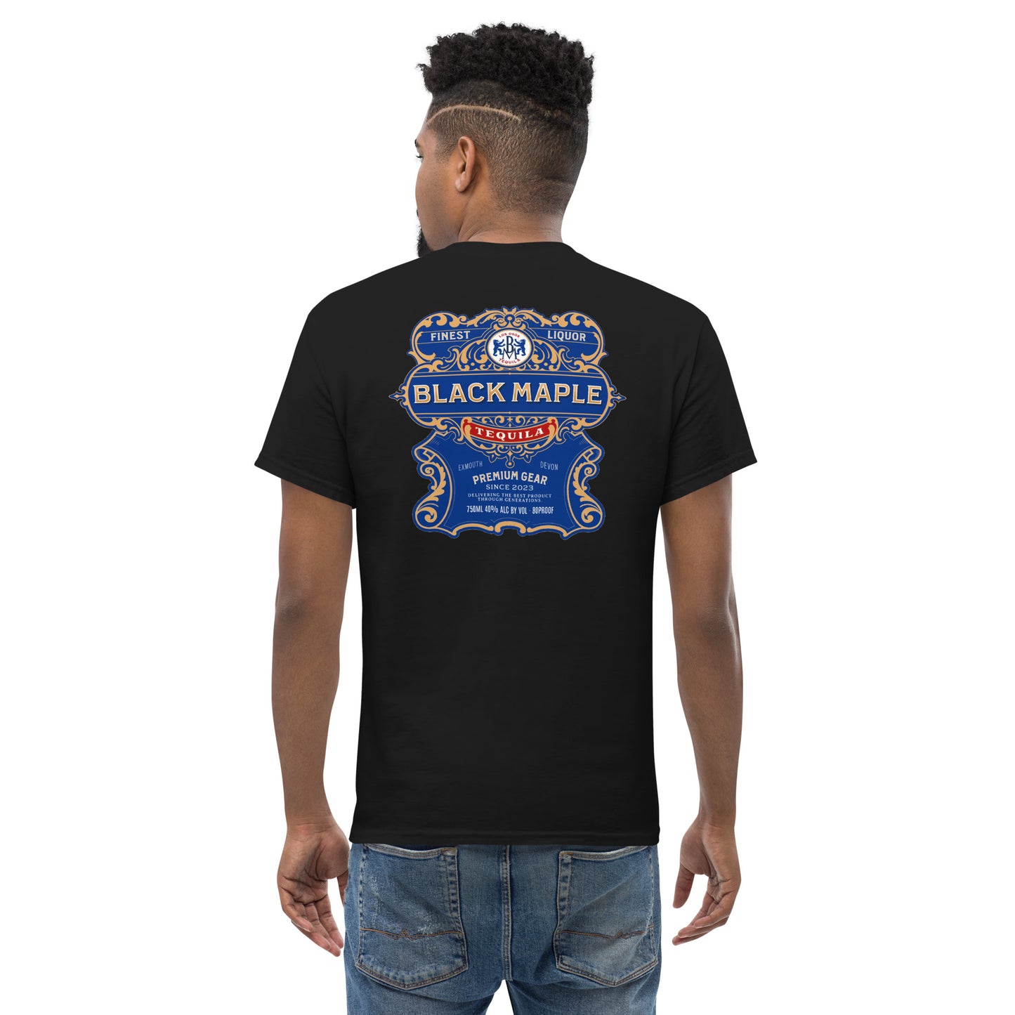 Black Maple - Maple Tequila Back Print - T-Shirt