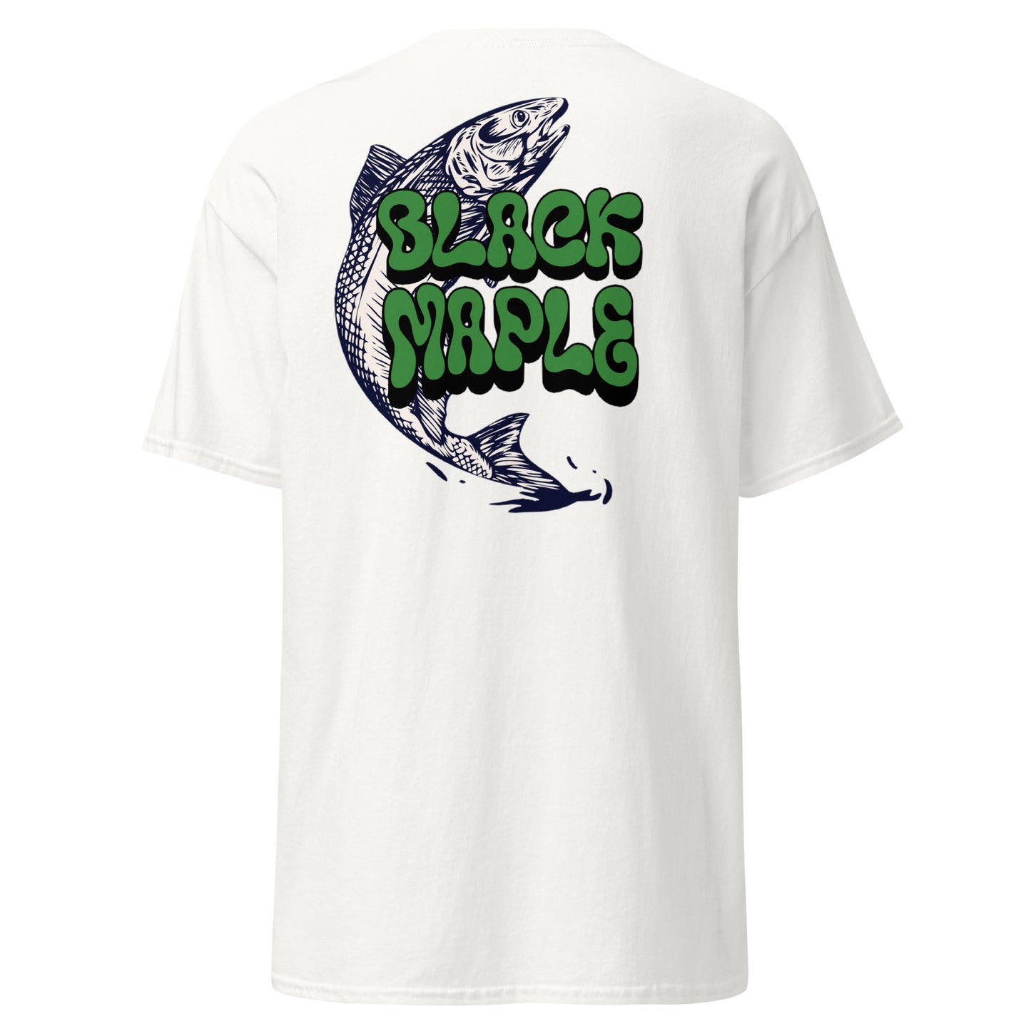Black Maple - Big Catch Back Print - T-Shirt