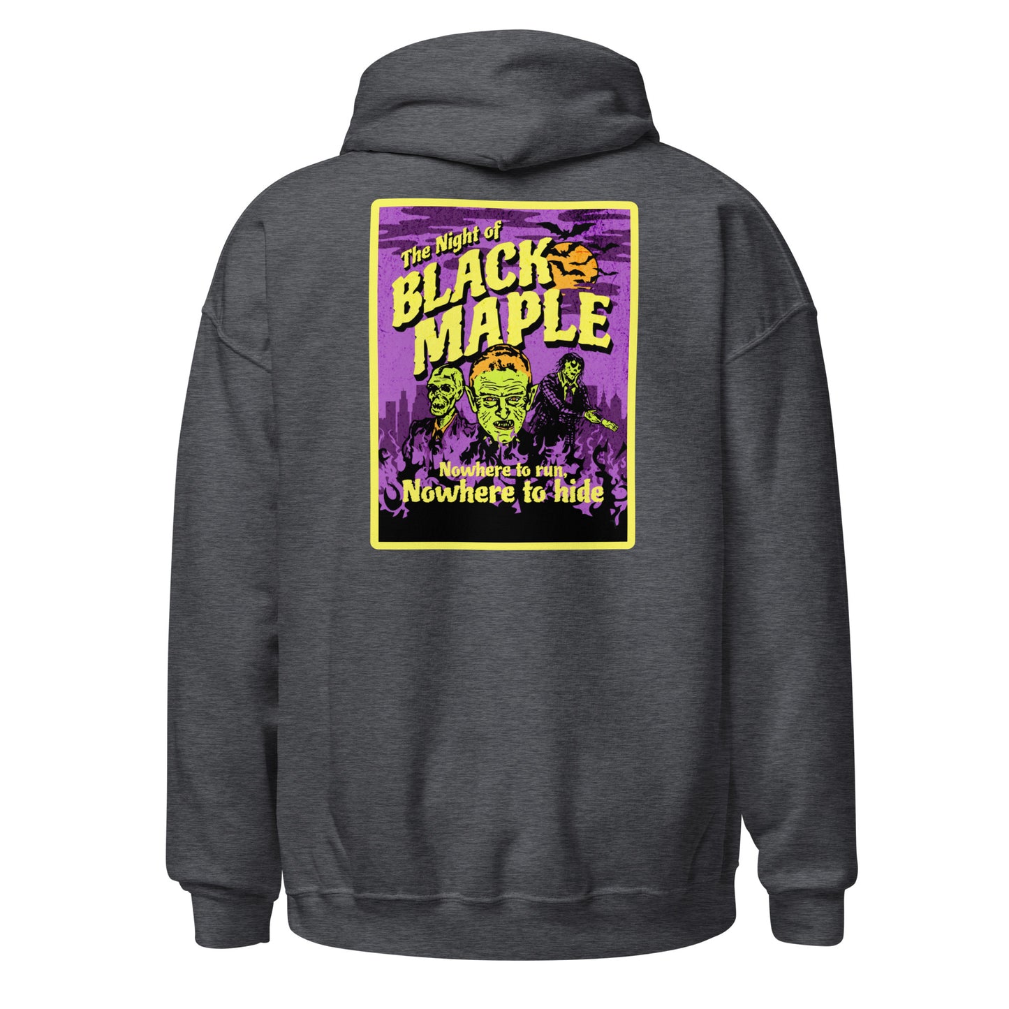 Black Maple - Night of the Living Back Print - Hoodie