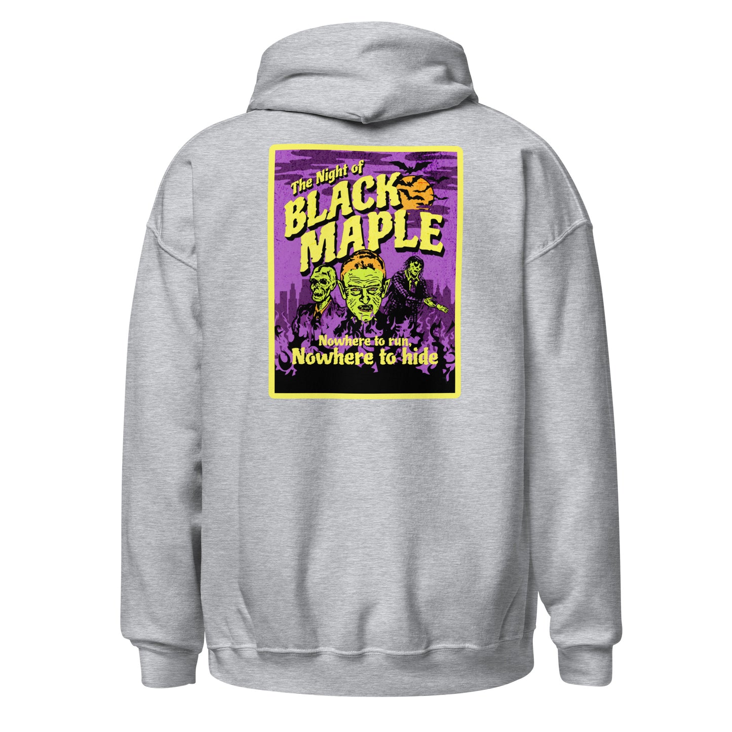 Black Maple - Night of the Living Back Print - Hoodie