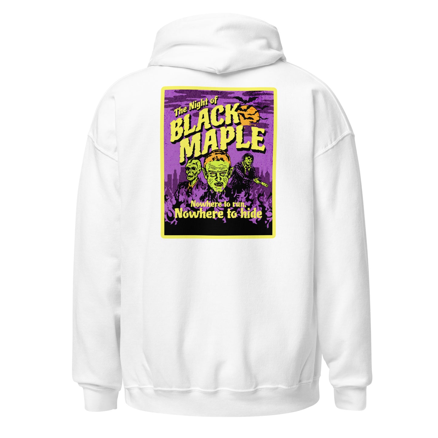 Black Maple - Night of the Living Back Print - Hoodie