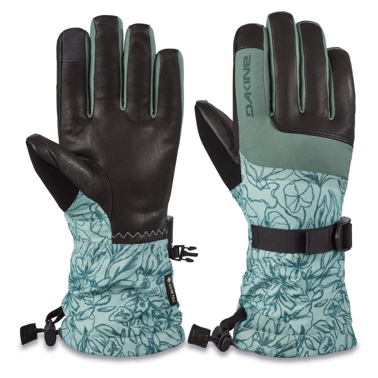 Dakine - Womens Fleetwood GoreTex Gloves in poppy Iceberg