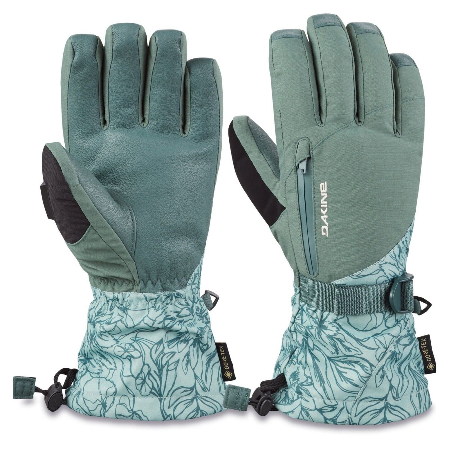 Dakine - Womens Sequoia Gore-Tex Gloves in Poppy Iceberg