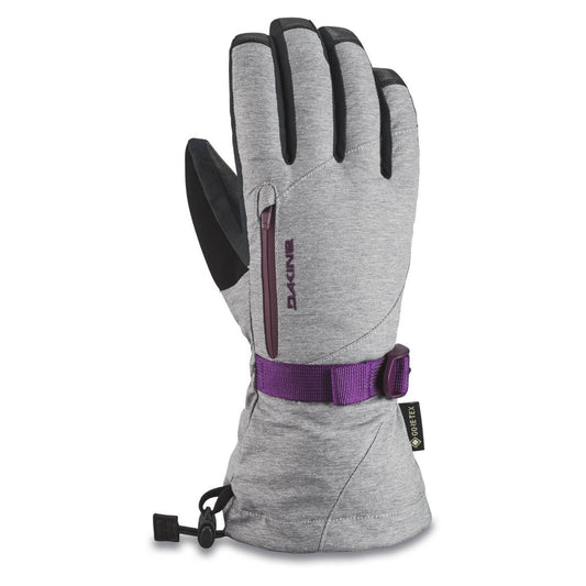 Dakine - Womens Leather Sequoia Gore-Tex Gloves in Silver