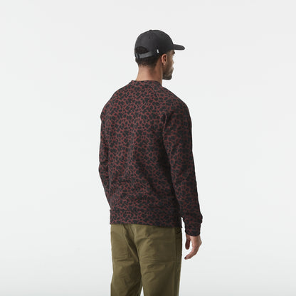 Picture Organic Wakara Mens Crew in Panthera Print