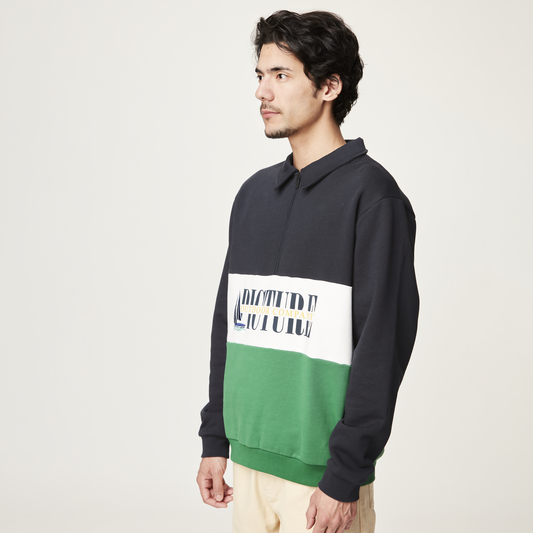 Picture Organic Mens Carawa 1/4 Zip Sweater