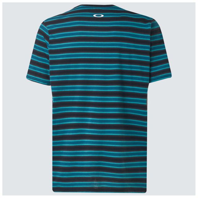 Oakley - Tight Stripe T-Shirt in Green Pool