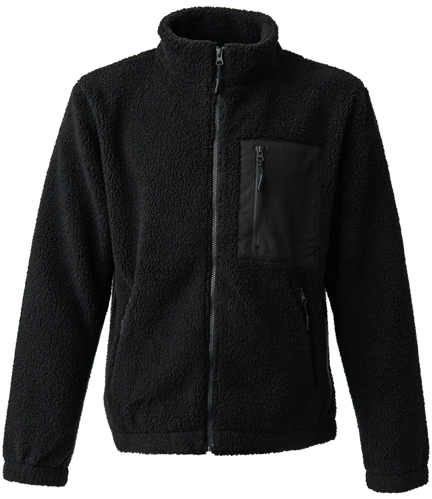 Ravine Unisex Full Zip Borg Fleece Jacket