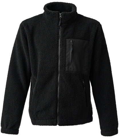 Ravine Unisex Full Zip Borg Fleece Jacket