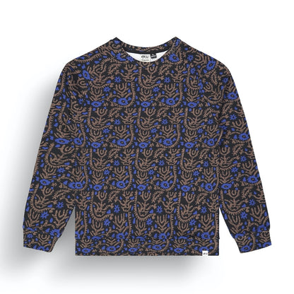 Picture Organic Wakara Mens Crew in Ancolie Print