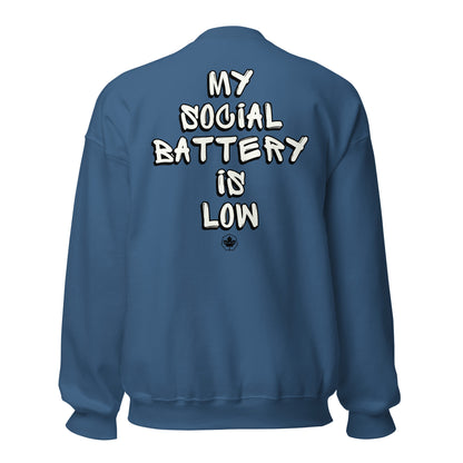 Black Maple - Social Series - Low Battery Crew Sweatshirt