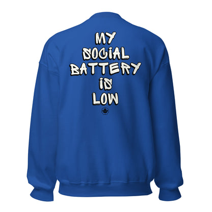 Black Maple - Social Series - Low Battery Crew Sweatshirt