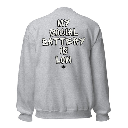 Black Maple - Social Series - Low Battery Crew Sweatshirt